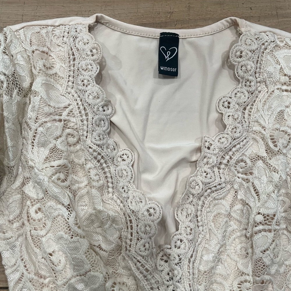 Windsor Ivory Lace Chemise
